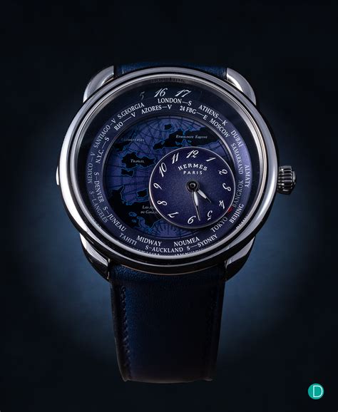 hermes arceau le temps voyageur dual time zone|Hermes le temps voyageur watch.